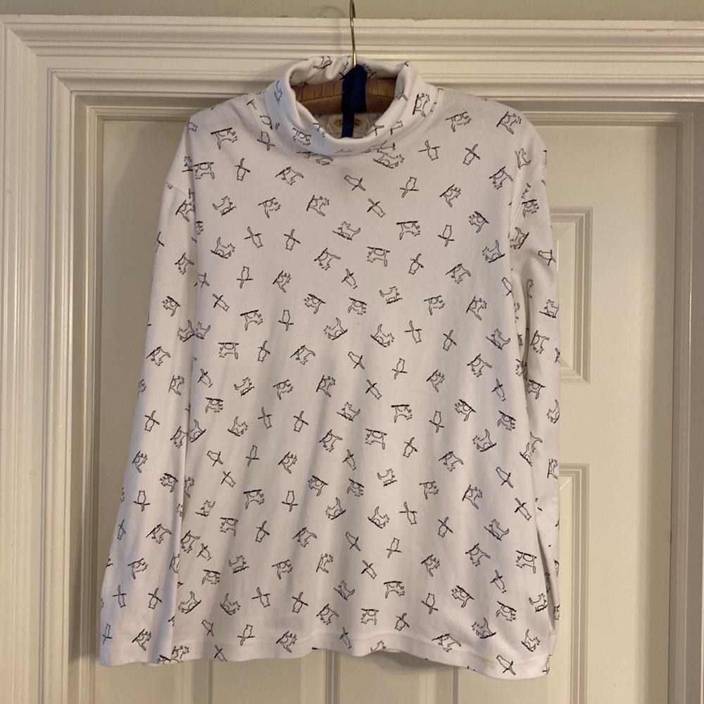 100% cotton turtleneck